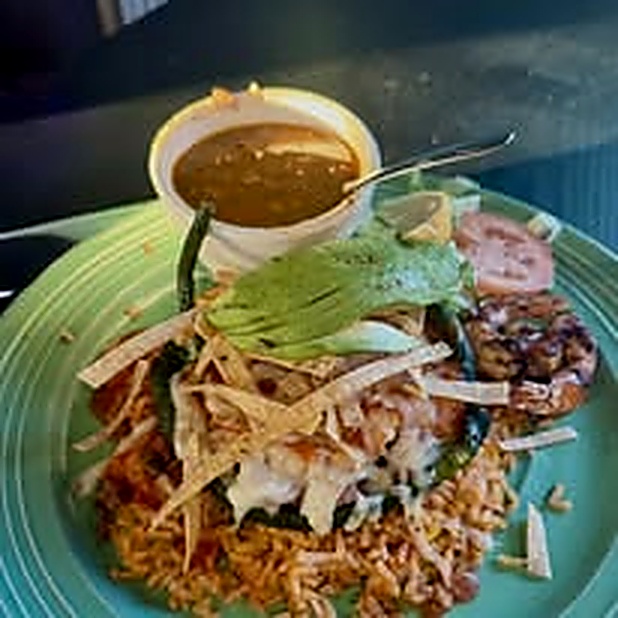 Loaded Tex-Mex plate